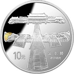 北京故宮博物院金銀紀(jì)念幣1盎司圓形銀質(zhì)紀(jì)念幣