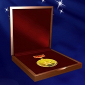 2012年8月：定制廣東省軍區某師成立定制紀念金牌功勛章