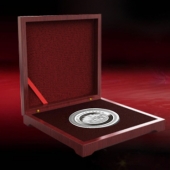 2014年11月：定制湖北宋河山莊開業(yè)留念紀(jì)念銀幣