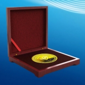 2015年9月定制　深圳國(guó)康私人醫(yī)生醫(yī)院十周年純金金幣定制