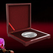 2017年3月　山西定制　宏達(dá)鋼鐵集團(tuán)定制純銀紀(jì)念章 