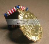 天津市自行車(chē)行業(yè)協(xié)會(huì)鍍金功勛章