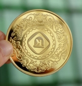 對外經(jīng)濟貿(mào)易大學建校成立校慶定制純金紀念幣,定制純金紀念章