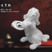 十二生肖狗純銀禮品擺件、設計制作純銀制品十二生肖擺件