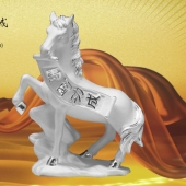 馬上成功純銀禮品定制、馬到成功純銀紀念品制作定做